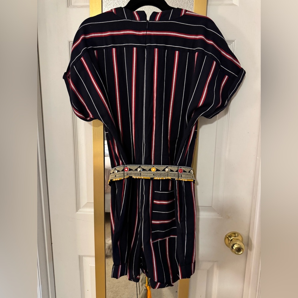 NWT French Connection Hasan Stitch Romper - Picture 2 of 7